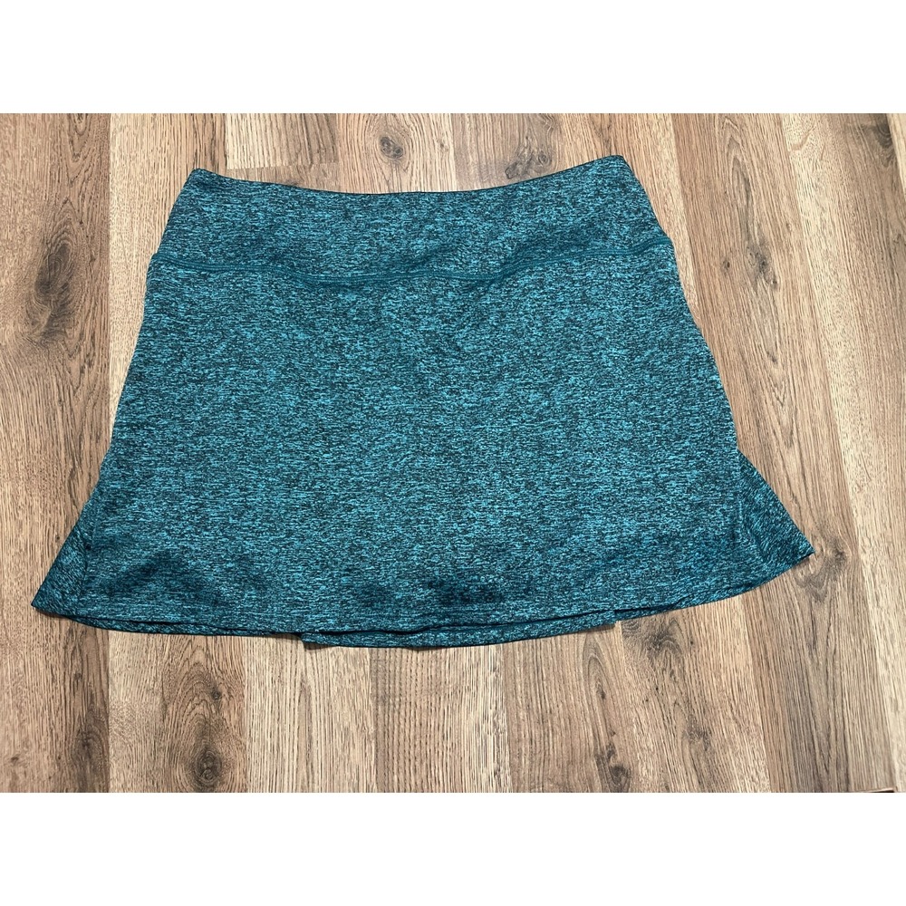 Fulbelle Skirt, Womens Size Large, Green Black, Mini, Skort, Golf/Tennis, Pocket